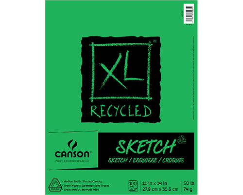 Strathmore 400 Series Recycled Sketchbooks Wirebound Sketch Pad 11x14 -  Reddi-Arts