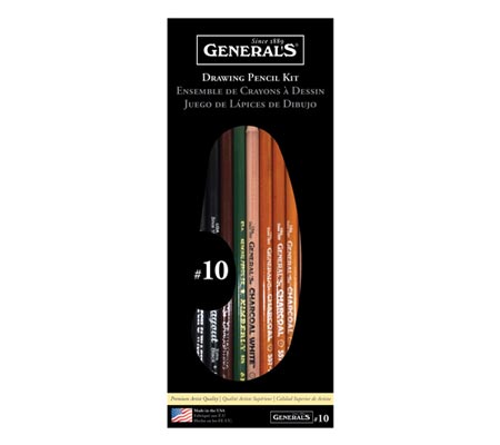 General's #10 Drawing Pencil Kit