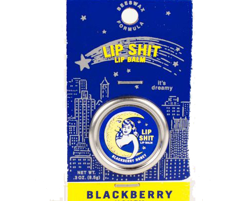 Blue Q Lip Shit Lip Balm - Blackberry Honey