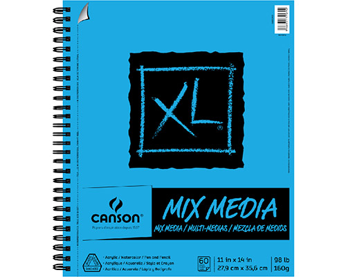 Strathmore Vision Mixed Media Pad, 9 x 12 Inches, 98 lb, 70 Sheets