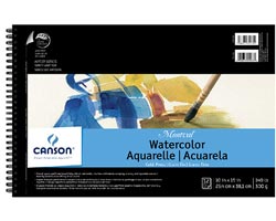 Canson Montval Watercolour Pad  140lb  10 x 15 in.