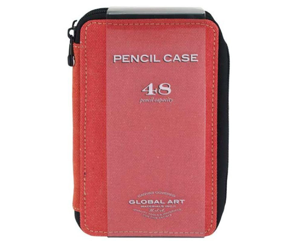 Global Art Canvas Pencil Case 48 - Rose