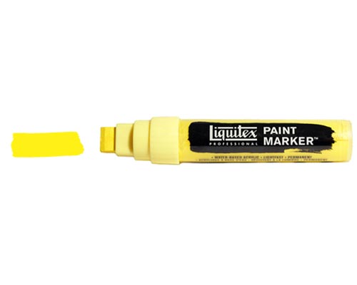 Liquitex Paint Marker  Wide Nib  Cadmium Yellow Light