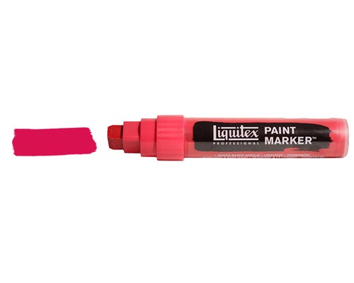 Liquitex Paint Marker  Wide Nib  Quincidrone Crimson