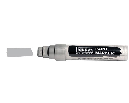 Liquitex Paint Marker  Wide Nib  Iridescent Silver 