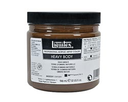 Liquitex Heavy Body Acrylic  32oz  Raw Umber