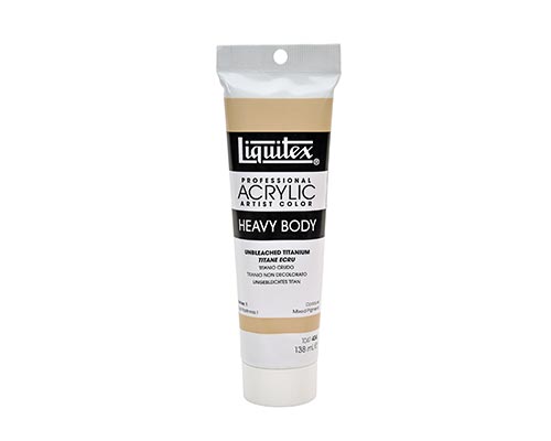 Liquitex Heavy Body Acrylic 4.65oz - Unbleached Titanium