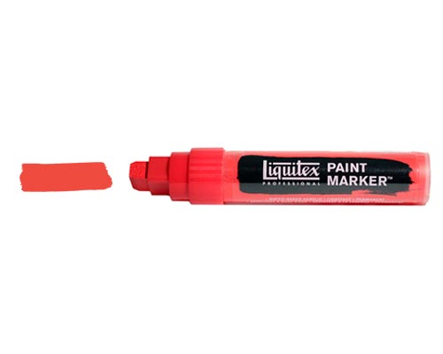 Liquitex Paint Marker  Wide Nib  Cadmium Red Medium