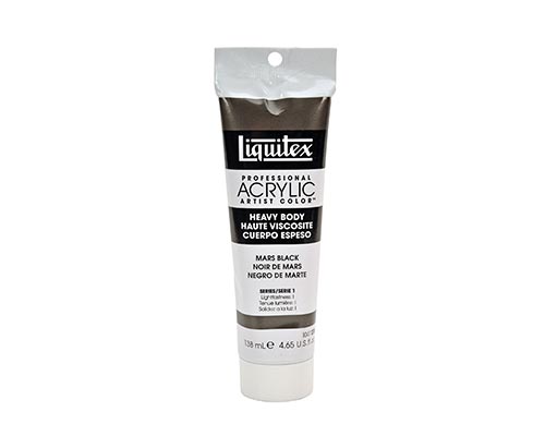 Liquitex Heavy Body Acrylic 4.65oz - Mars Black