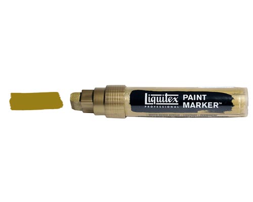 Liquitex Paint Marker  Wide Nib  Iridescent Antique Gold