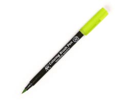 Sakura Koi Coloring Brush - Yellow Green