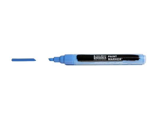 Liquitex Paint Marker  Fine Nib  Flourescent Blue