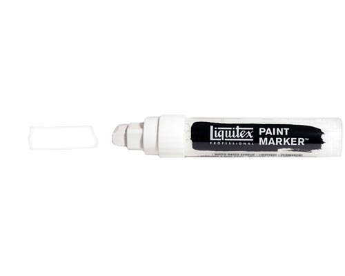 Liquitex Paint Marker  Wide Nib  Titanium White