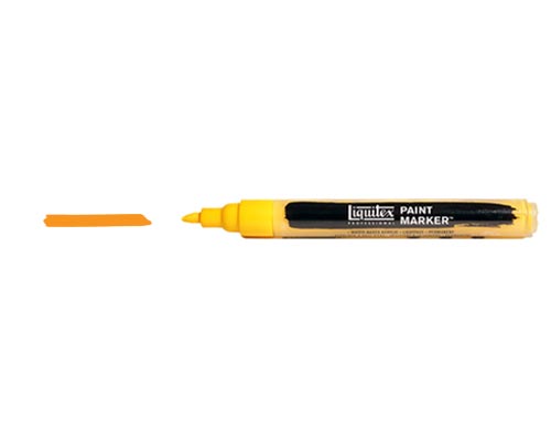 Liquitex Paint Marker  Fine Nib  Cadmium  Yellow Deep