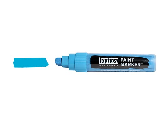 Liquitex Paint Marker  Wide Nib  Brilliant Blue 