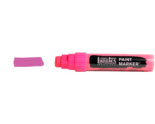 Liquitex Paint Marker  Wide Nib  Fluorescent Pink