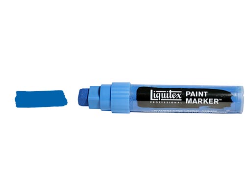 Liquitex Paint Marker  Wide Nib  Cerulean Blue