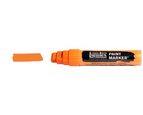 Liquitex Paint Marker  Wide Nib  Cadmium Orange