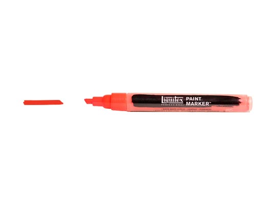 Liquitex Paint Marker  Fine Nib   Flourescent Red