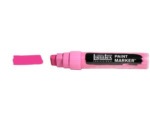 Liquitex Paint Marker  Wide Nib  Medium Magenta