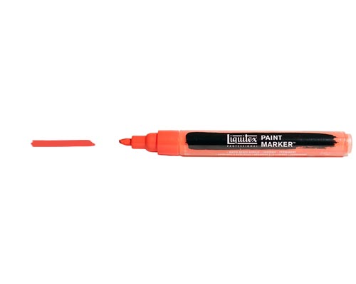 Liquitex Paint Marker  Fine Nib  Cadmium Red Light