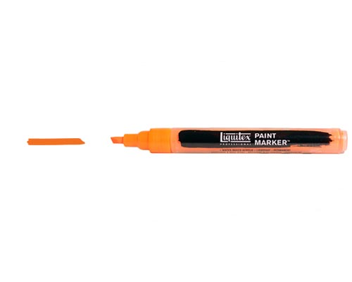 Liquitex Paint Marker  Fine Nib  Flourescent Orange