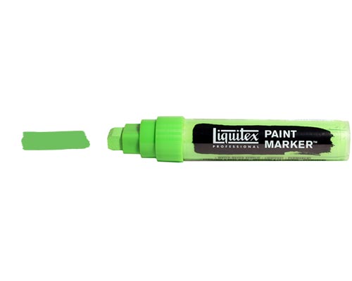 Liquitex Paint Marker  Wide Nib  Vivid Lime