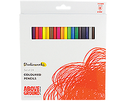 Above Ground Studioworks Soft Coloured Pencil – Set of 24