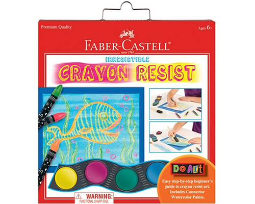 Faber-Castell Do Art Irresistible Crayon Resist Kit