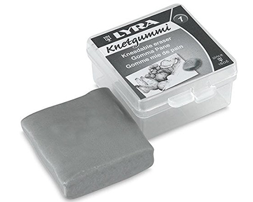 Blue Kneaded Eraser (putty Rubber) Stock Image - Image of easer, eraser:  52783157