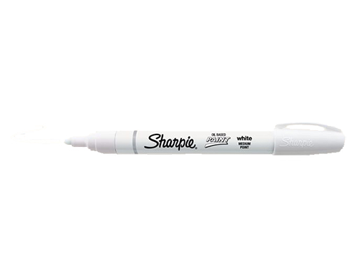 Sharpie Oil Based Paint Marker  Medium  White