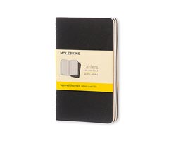 Moleskine Square Cahier Journal - Black - Pocket 