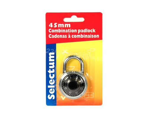 Selectum Combo Padlock 45mm