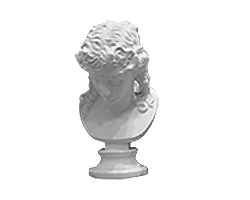  Plaster Bust - Ariadne - 6" 