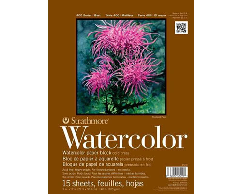 Strathmore 400 Series Watercolor Block - Coldpress - 15 x 20 in.