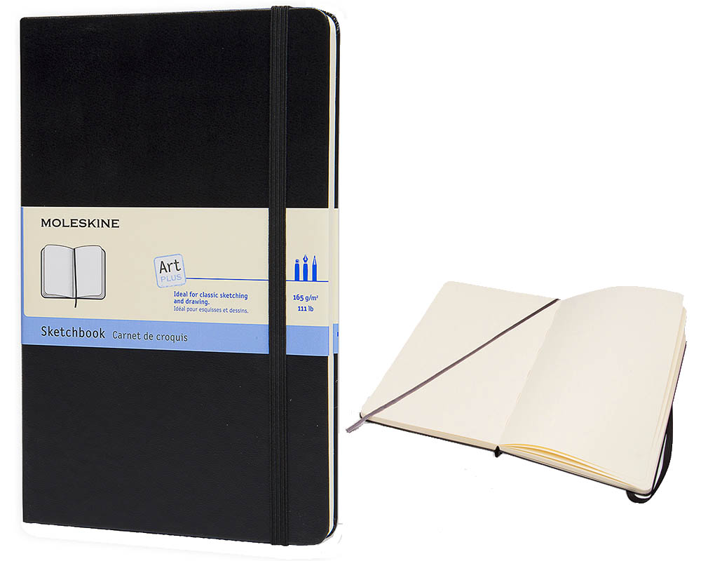 Moleskine Sketchbook - Black  Sketch book, Moleskine sketchbook, Moleskine  art