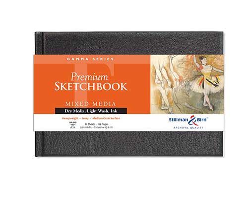 Stillman & Birn Gamma Series Hardbound Sketchbook - 9x6 in.