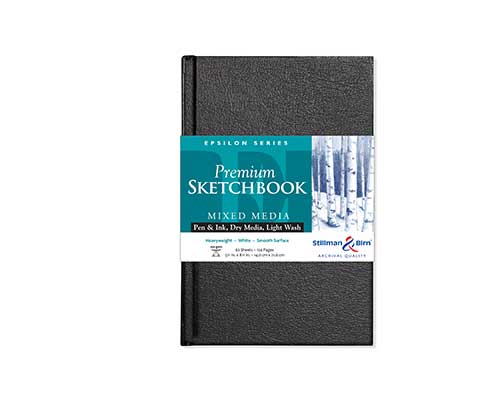 Stillman & Birn Epsilon Series Hardbound Sketchbook - 5.5x8.5 in.