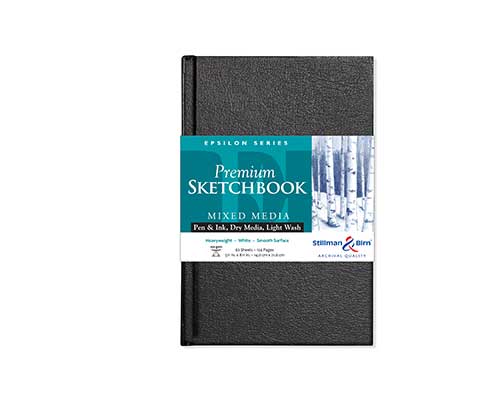 Net Focus Media Brite Crown Sketch Pad – 9X12 Sketchbook For Teens