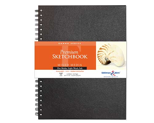 Net Focus Media Brite Crown Sketch Pad – 9X12 Sketchbook For Teens