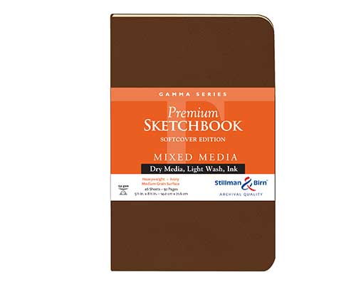 Stillman & Birn Gamma Series Softcover Sketchbook - 5.5 x 8.5 in.