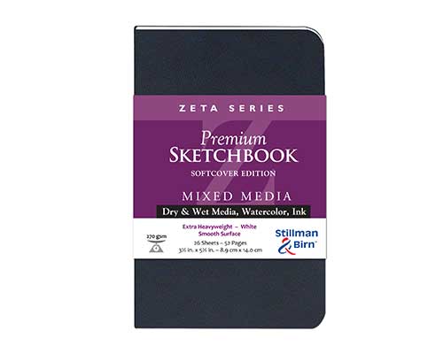 Stillman & Birn Softcover Sketchbooks - Alpha, Beta, Gamma, Delta, Epsilon  & Zeta Series