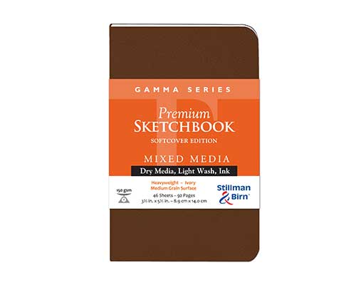 Stillman & Birn Gamma Series Softcover Sketchbook - 3.5 x 5.5 in.