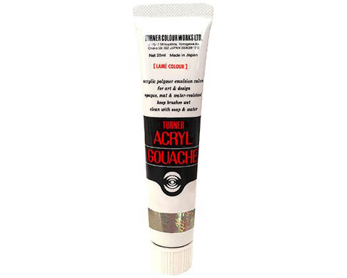 Turner Acryl Gouache  20mL Tube  Lamé Gold