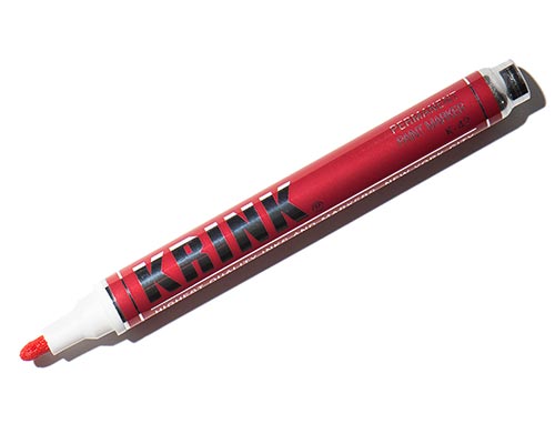 KRINK K-42 Paint Marker - Red