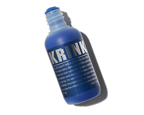 KRINK K-60 Squeeze Paint Marker - Blue