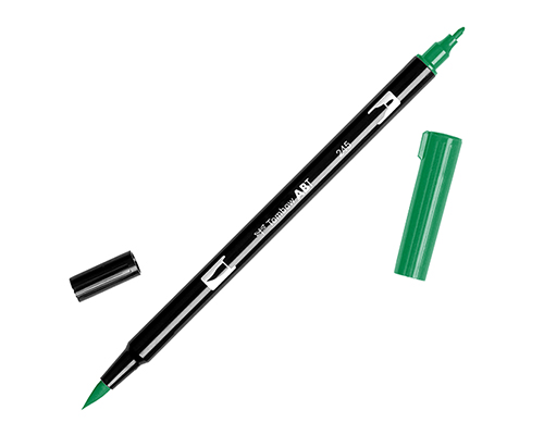Tombow Dual Brush Pen 245 Sap Green