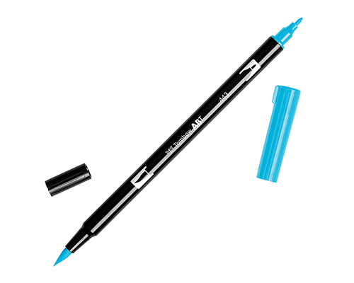 Tombow Dual Brush Pen 443 Turquoise