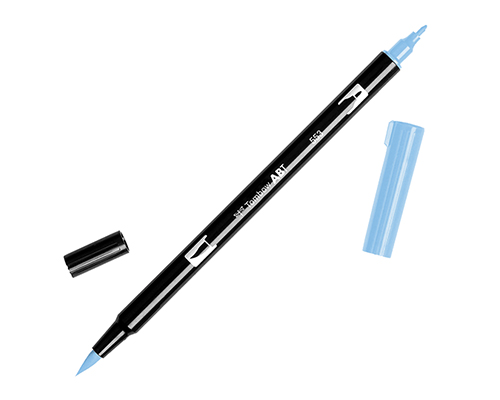 Tombow Dual Brush Pen 553 Mist Purple