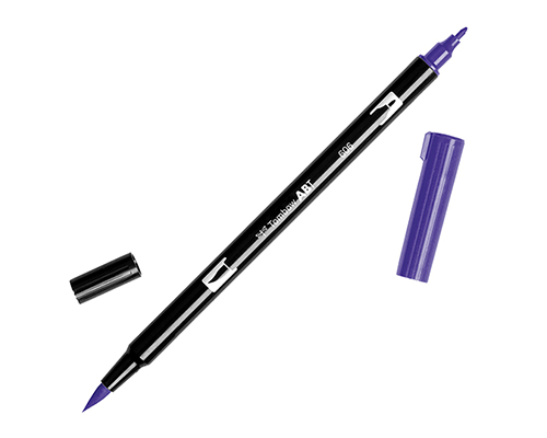 Tombow Dual Brush Pen 606 Violet